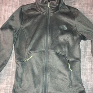 Green Northface fleece